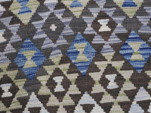 Central medallion detail of New Modern Design rug from Pakistan