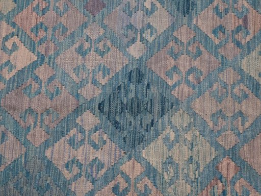 Central medallion detail of New Modern Design rug from Pakistan