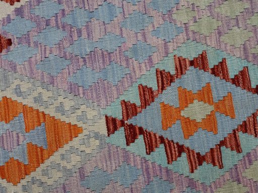 Central medallion detail of New Modern Design rug from Pakistan