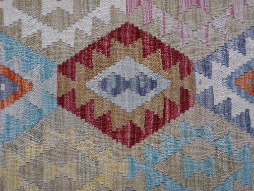 Central medallion detail of New Modern Design rug from Pakistan