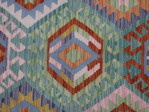 Central medallion detail of New Modern Design rug from Pakistan