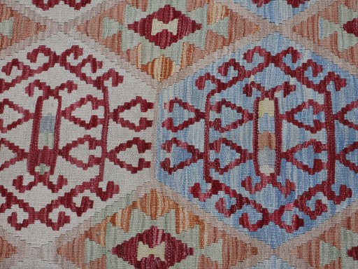 Central medallion detail of New Modern Design rug from Pakistan