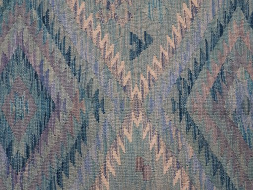 Central medallion detail of New Modern Design rug from Pakistan