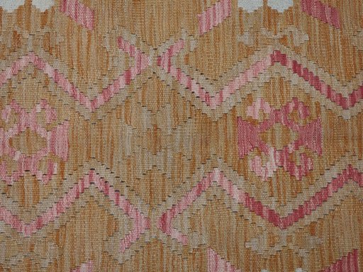 Central medallion detail of New Modern Design rug from Pakistan
