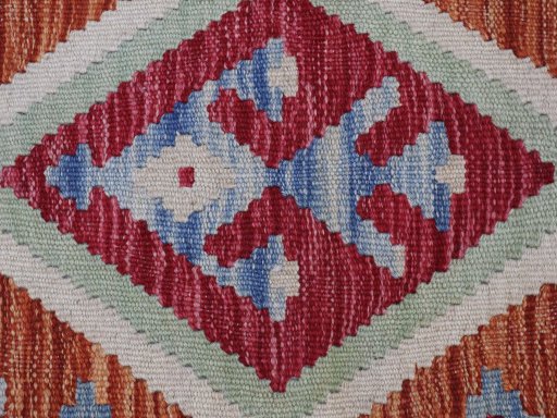 Central medallion detail of New Modern Design rug from Pakistan