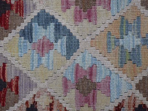 Central medallion detail of New Modern Design rug from Pakistan