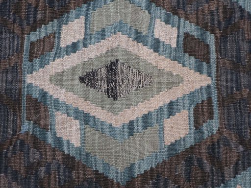 Central medallion detail of New Modern Design rug from Pakistan