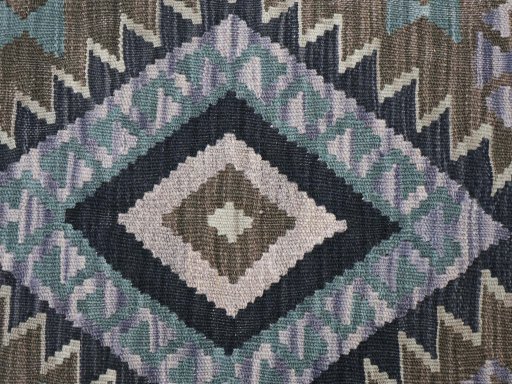 Central medallion detail of New Modern Design rug from Pakistan