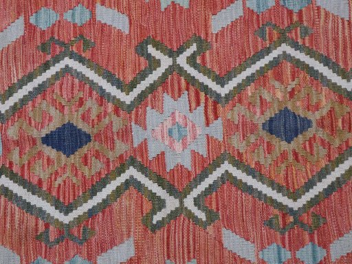 Central medallion detail of New Modern Design rug from Pakistan
