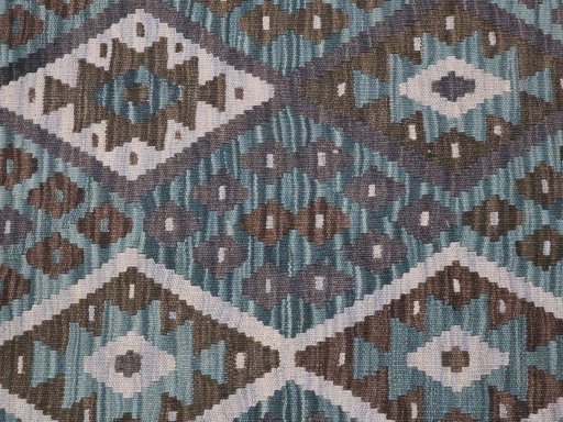 Central medallion detail of New Modern Design rug from Pakistan