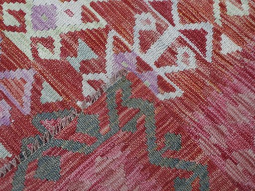 Surface texture of New Modern Design rug with natural Wool and intricate pattern