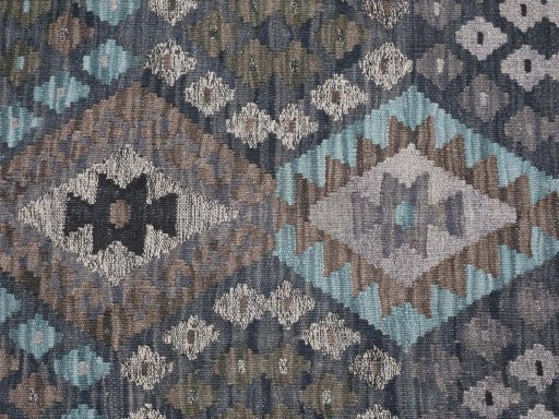 Central medallion detail of New Modern Design rug from Pakistan