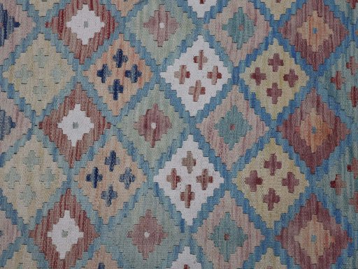 Central medallion detail of New Modern Design rug from Pakistan