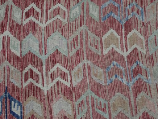 Central medallion detail of New Modern Design rug from Pakistan