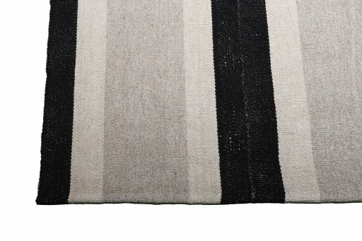 Full view of New Modern Design rug from Iran / Persia, 305 × 203 cm in Cream tones