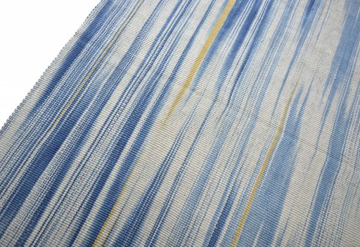 Surface texture of New Modern Design rug with natural Wool and intricate pattern