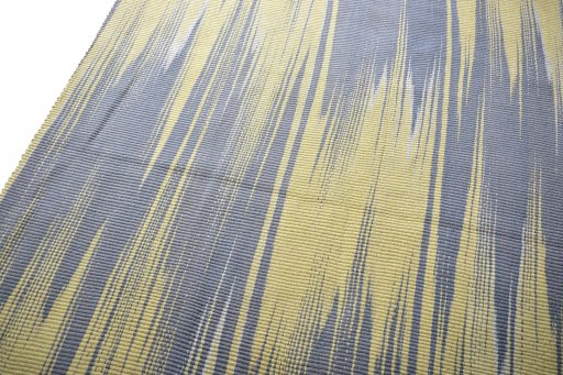 Surface texture of New Modern Design rug with natural Wool and intricate pattern