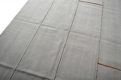 Surface texture of New Modern Design rug with natural Wool and intricate pattern