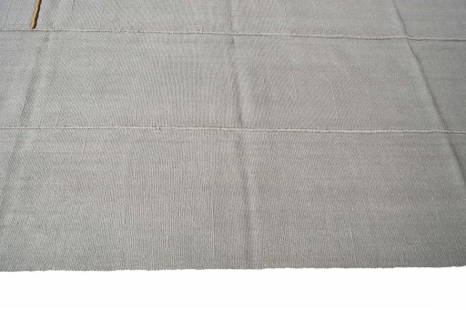 Close-up detail of New Modern Design rug from Iran / Persia showing Wool weave