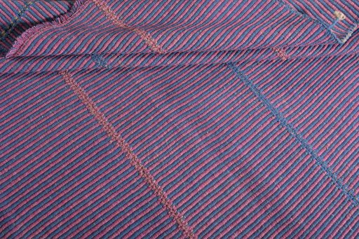 Full view of New Modern Design rug from Iran / Persia, 370 × 265 cm in Red tones