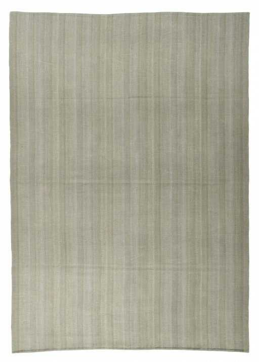 Full view of New Modern Design rug from Iran / Persia, 351 × 250 cm in Beige tones