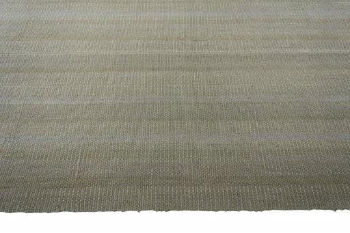 Close-up detail of New Modern Design rug from Iran / Persia showing Wool weave