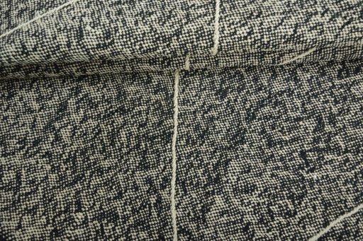 Full view of New Modern Design rug from Iran / Persia, 152 × 107 cm in Gray tones