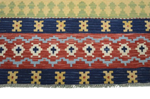 Central medallion detail of New Modern Design rug from Iran / Persia