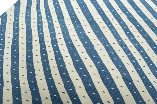 Surface texture of New Modern Design rug with natural Wool and intricate pattern
