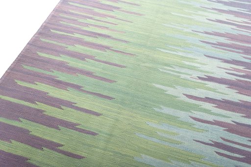 Surface texture of New Modern Design rug with natural Wool and intricate pattern
