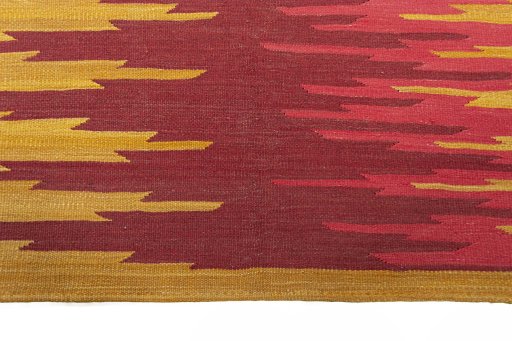 Central medallion detail of New Modern Design rug from Iran / Persia