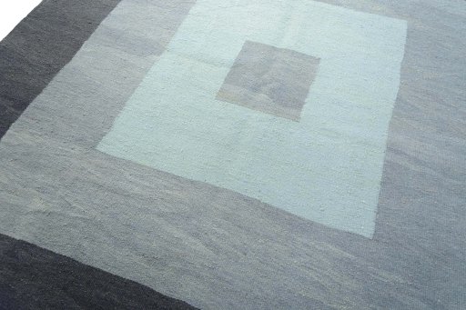 Surface texture of New Modern Design rug with natural Wool and intricate pattern