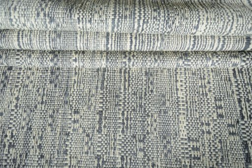 Full view of New Modern Design rug from Iran / Persia, 366 × 91 cm in Gray tones