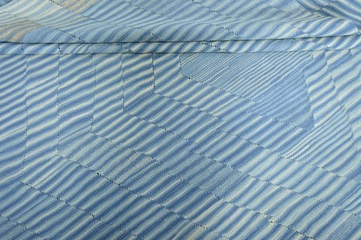 Full view of New Modern Design rug from Iran / Persia, 301 × 216 cm in Blue tones