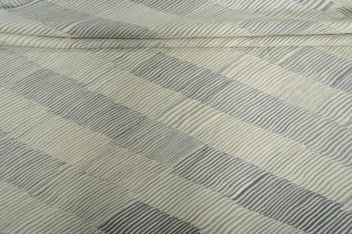Full view of New Modern Design rug from Iran / Persia, 305 × 206 cm in Beige tones