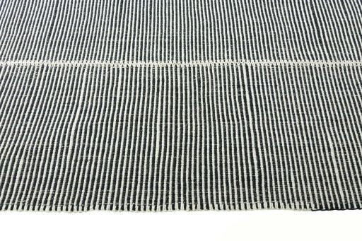 Close-up detail of New Modern Design rug from Iran / Persia showing Wool weave