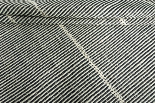 Full view of New Modern Design rug from Iran / Persia, 201 × 151 cm in Gray tones