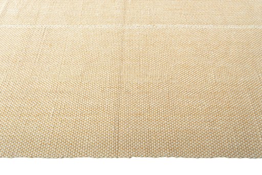 Close-up detail of New Modern Design rug from Iran / Persia showing Wool weave