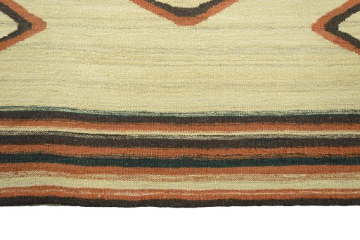 Central medallion detail of New Modern Design rug from Iran / Persia