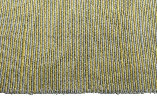 Close-up detail of New Modern Design rug from Iran / Persia showing Wool weave