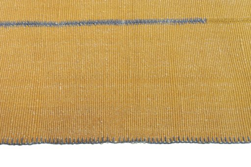Close-up detail of New Modern Design rug from Iran / Persia showing Wool weave