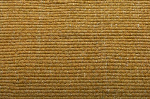 Backside of handmade New Modern Design rug showing knot structure and weave density