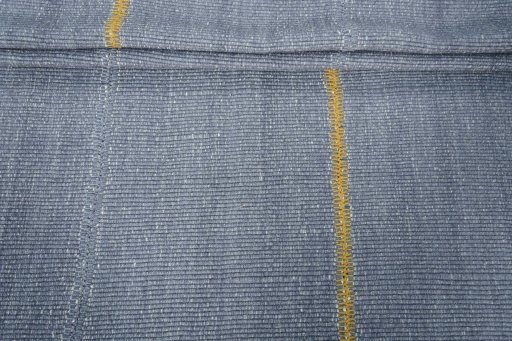 Full view of New Modern Design rug from Iran / Persia, 210 × 150 cm in Blue tones