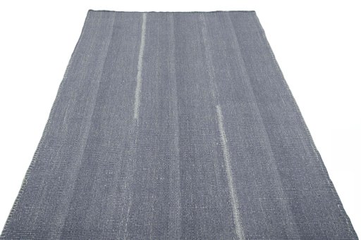 Close-up detail of New Modern Design rug from Iran / Persia showing Wool weave