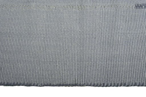 Close-up detail of New Modern Design rug from Iran / Persia showing Wool weave