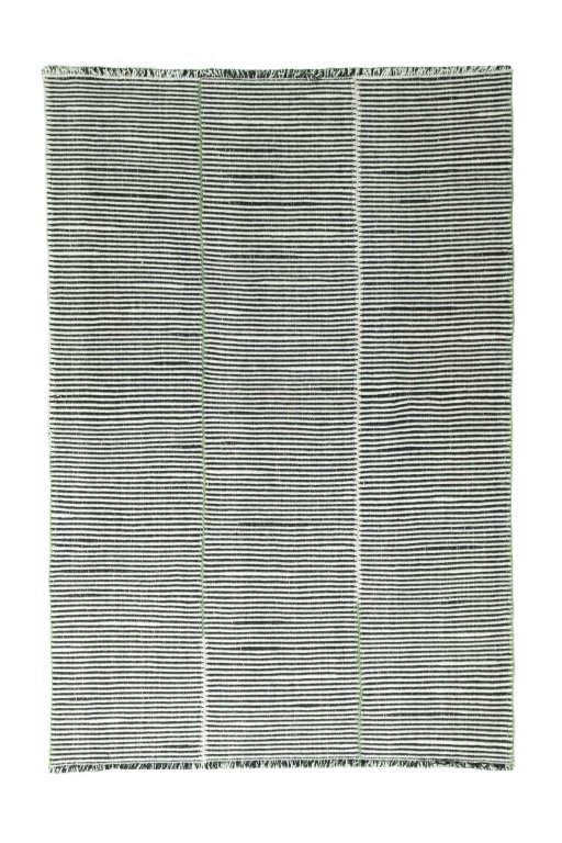 Full view of New Modern Design rug from Iran / Persia, 248 × 170 cm in Beige tones