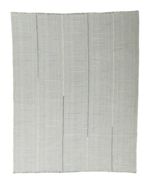 Full view of New Modern Design rug from Iran / Persia, 315 × 253 cm in Gray tones