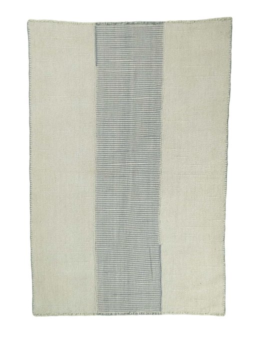 Full view of New Modern Design rug from Iran / Persia, 248 × 172 cm in Beige tones