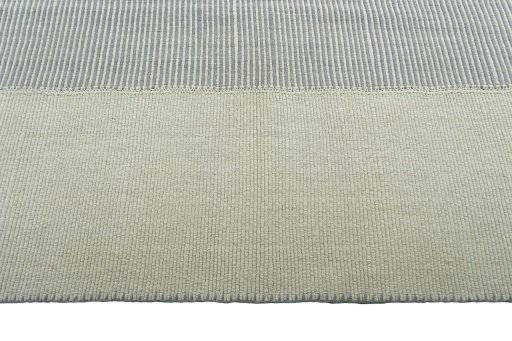 Close-up detail of New Modern Design rug from Iran / Persia showing Wool weave