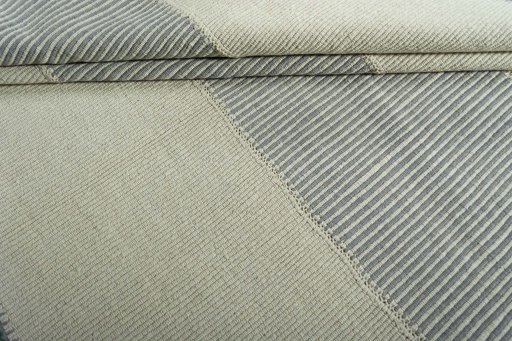 Full view of New Modern Design rug from Iran / Persia, 248 × 172 cm in Beige tones